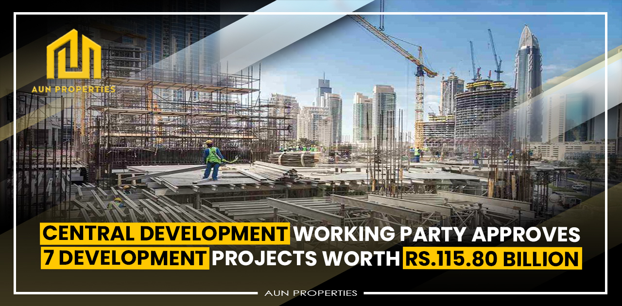 Central Development Working Party approves 7 development projects worth Rs.115.80 billion