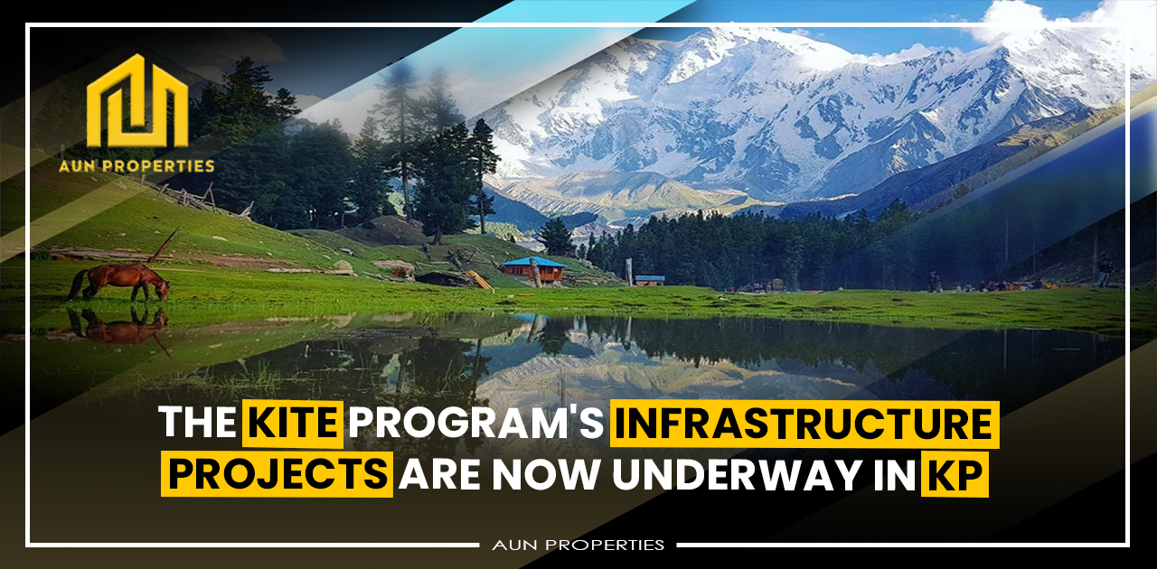 The KITE program's infrastructure projects are now underway in KP