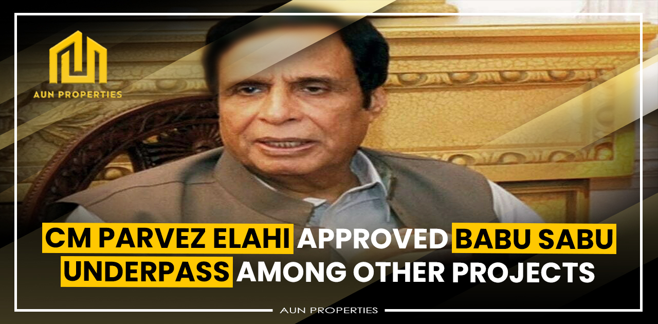CM Parvez Elahi approved Babu Sabu underpass among other projects
