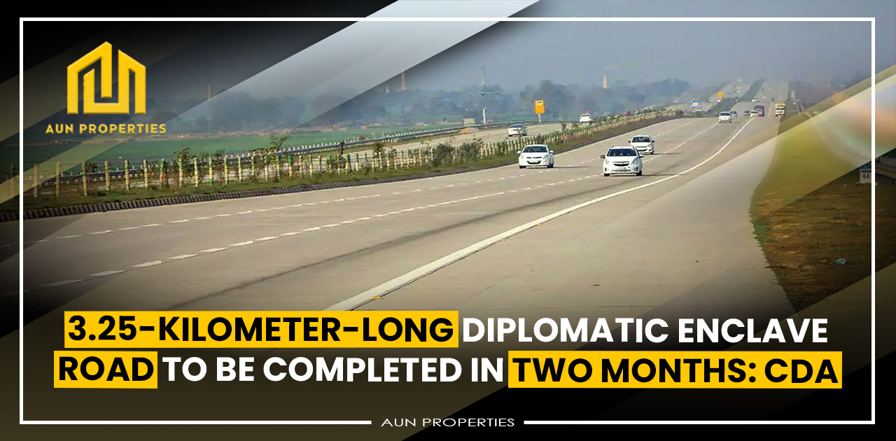 3.25-kilometer-long Diplomatic Enclave Road to be completed in two months: CDA