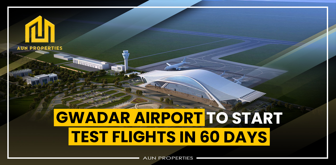 Gwadar airport to start test flights in 60 days