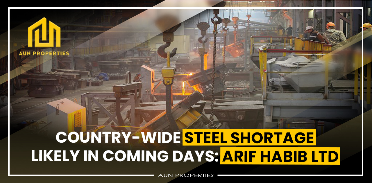 Country-wide steel shortage likely in coming days: Arif Habib Ltd