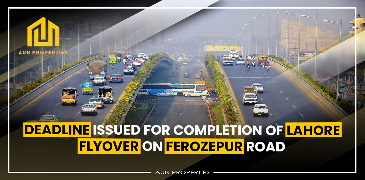 Deadline issued for completion of Lahore Flyover on Ferozepur Road