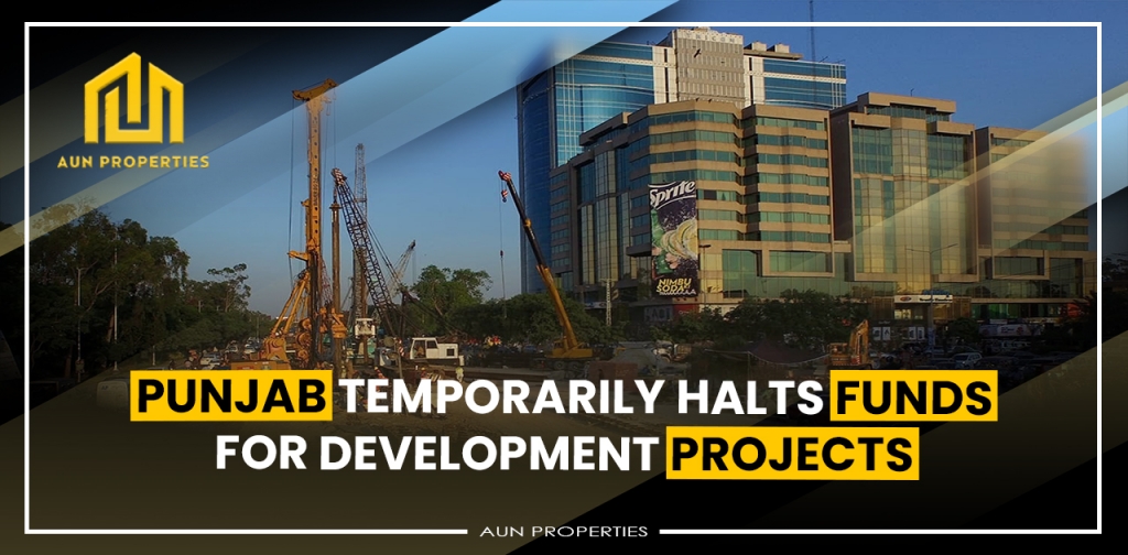 Punjab temporarily halts funds for development projects