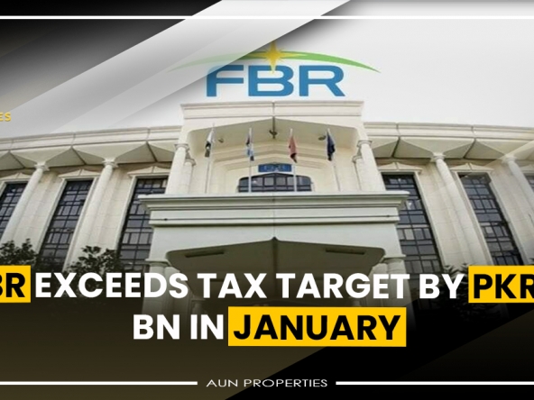 FBR exceeds tax target by PKR 4 bn in January